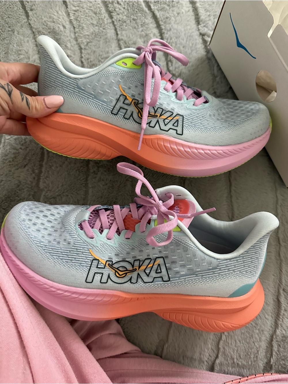 Hoka Women's Mach 6 illusion dusk